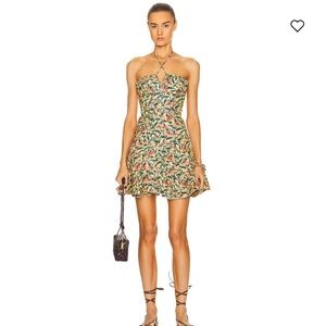 Agua bendita anturio mini dress